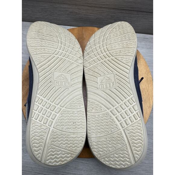 Reef Mens Swellsole Pier Navy CJ1625 Casual Slip On Boat Shoes Men’s 13 - Picture 8 of 9